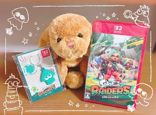スプラトゥーンレイダーズ　ゲット🦑🐙🎮
すとーりークリアした！あとは　やりこみやりこみ〜！💪💪