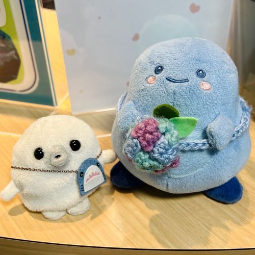 あわたん！！一緒に撮ったよ。
紫陽花かわいいね。