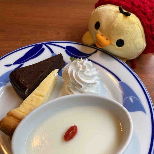 デザート食べたよ