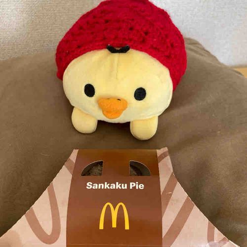 三角チョコパイ！