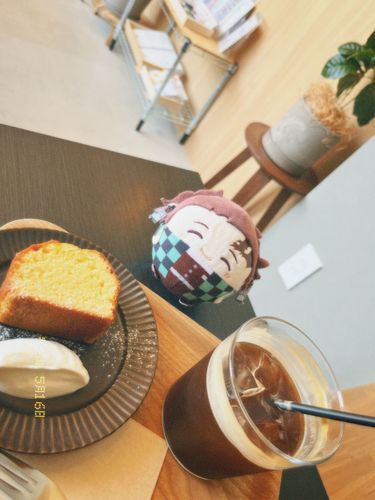 ひとやすみ〜( ⸝⸝◜ᴗ◝⸝⸝ )🍰☕️