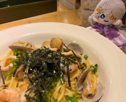 「この前美味しいパスタ食べたの！」
いつも大好きなパスタ屋さん🍝