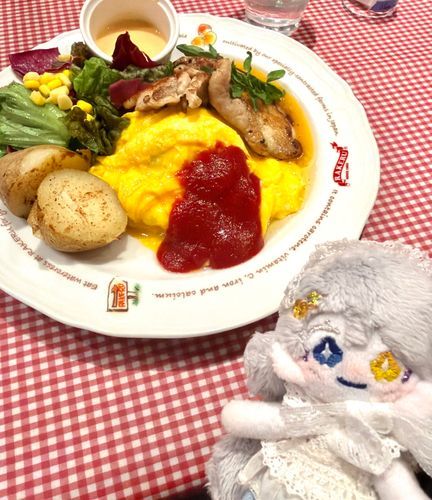「久しぶりのラケル✨️」