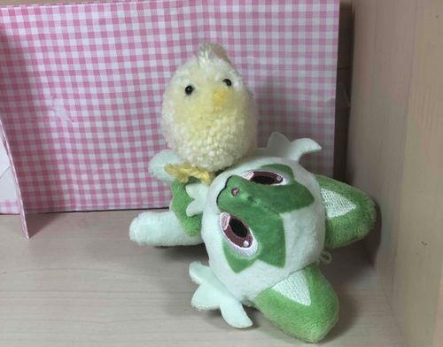 じいちゃん手作りの
ぴょぴょです　