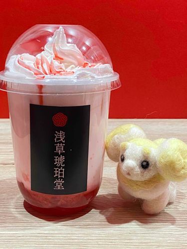 タピ…？いいえわらび餅です
