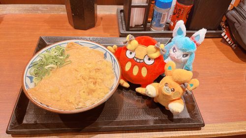 みんなでプチ旅行~
旅立ちの前のきつねうどんさん✨