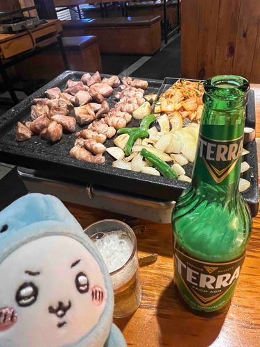 ソウルに来ております！さめちいです
熟成サムギョプサルうますぎ屋でした🍖🥩
