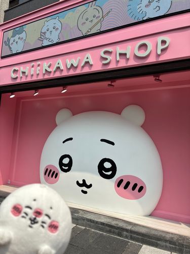 お久しぶりです、あざらしです
台北に遊びに来ました！
ちいかわショップに来ましたが日本より結構高くて意味はなかったですー