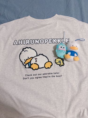 先月買ったペクちゃんのTシャツ💛
来月行く旅行に持って行くよ☺️