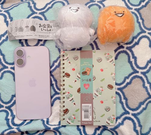 本日の購入品🙌
iPhone15→17にバージョンアップ💜
お文具さんはどっちか彼にあげる☺️
百均で可愛いシール帳GET🩵