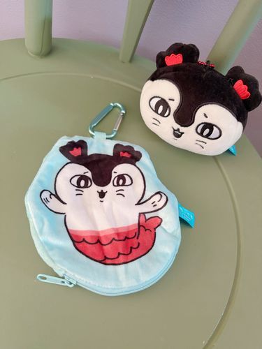 ちいかわのダイカットポーチはセイレーンだったよかわい☺️🖤