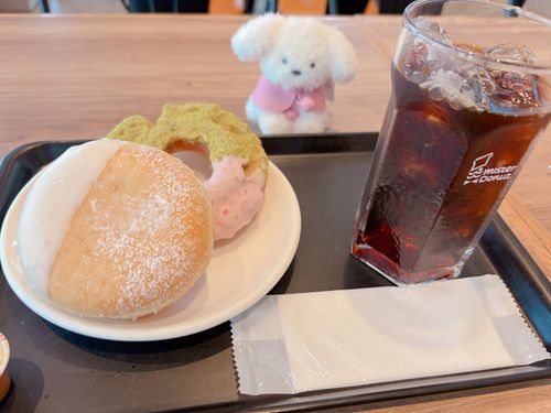 さつまいもドなかったけど、食べたことないやつ～😋🍩