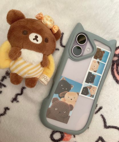 スマホ裏久々にチェンジしたよ🧸🫶🏼