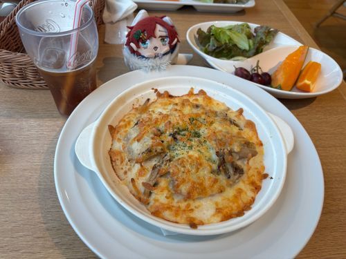 熱々のチキンドリア美味しかったもちよぉ✨✨
