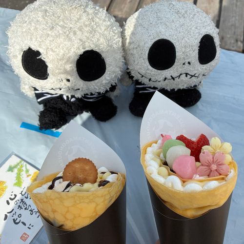 クレープたべたよ