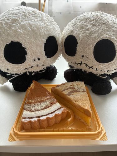 この前誕生日だったからママからケーキもらったよ!🎂