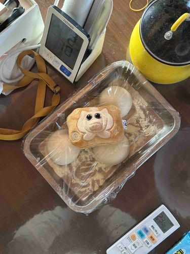 ピザ生地と共に眠る