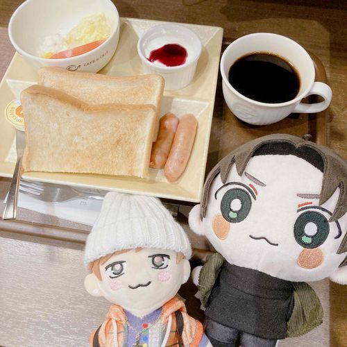 いちがつおわってまうやん！あけましておめでとう！ひろきとめいちゃんはたんじょうびがあっておいわいしたよ。これはもちぬしとおでかけもーにんぐしたときの。