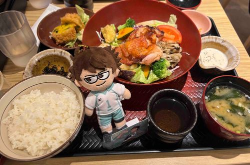 大戸屋で及川さんの定食いただきました！！！