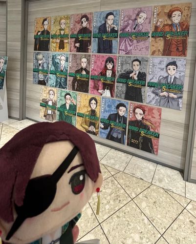 オレと一緒にウィンブレ展まわろうか。