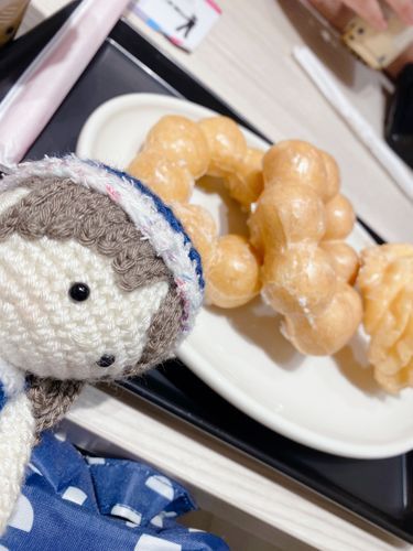 ミスド！
ぱとな に つれていってもらったの！
うまうま！あまあま！おいしかった！