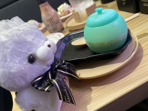 スシローにて！
あまいのすきだねえ-⁽ -´꒳`⁾-