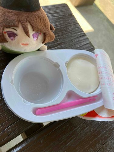 夏の思い出だよ。主と一つずつ食べたよ。