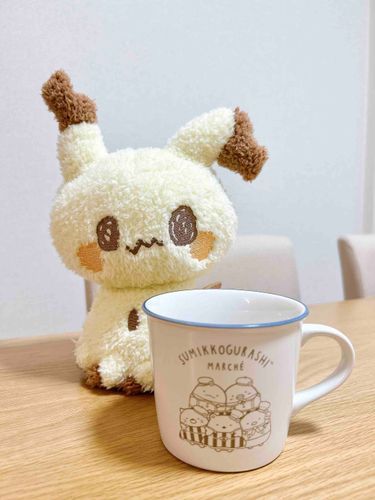 マグカップを買ってもらったよ🥰
おやすみ前にこのマグカップでホットミルクを飲むのが最近の楽しみなんだあ✨