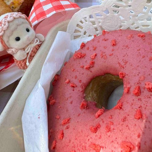 エマちゃんの うきわかな ？
なんだか あまーい においした！