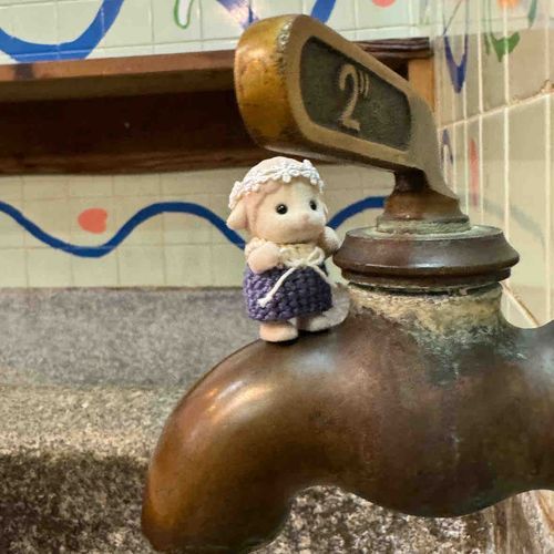 おっきなじゃぐち、、！
エマちゃんとどかないよーーーー？