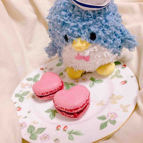はやくハートのマカロン食べたいなぁ❣️