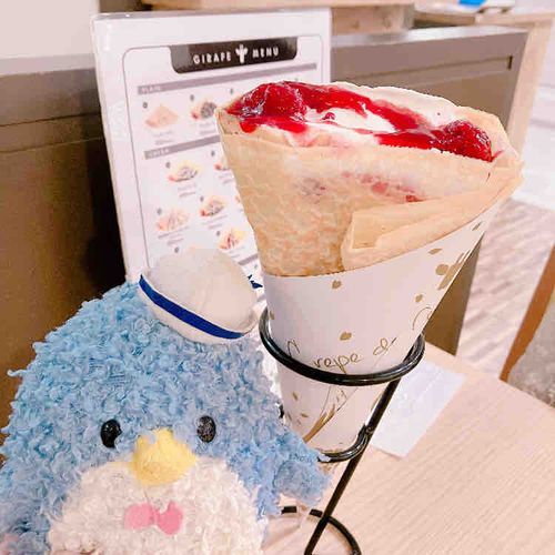 いっしょにたべたクレープおいしかったね〜！