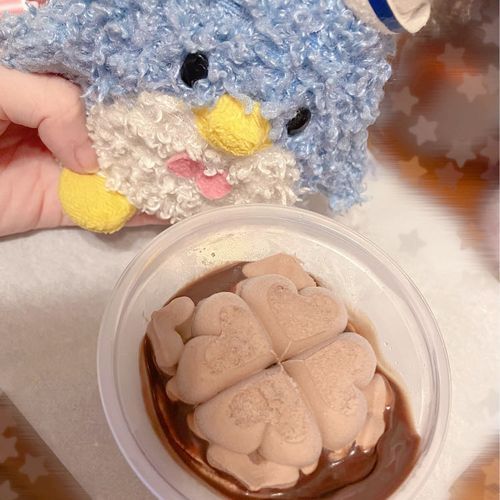 わわわ！よつばのあいす！はやくいっしょにたべたいよ〜🫧✨