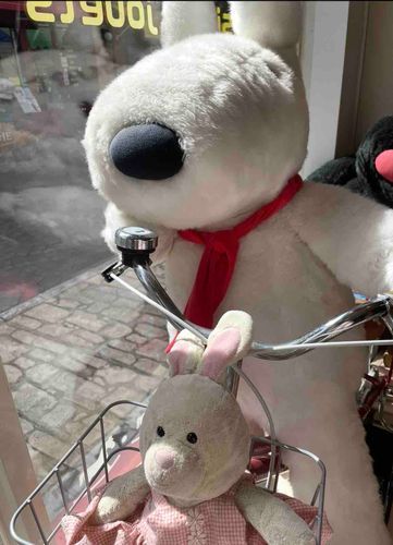 リサとガスパール号しゅっぱ〜つ！！🚲💨