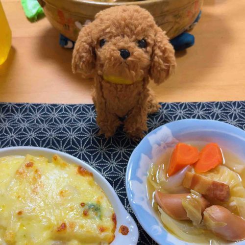 ままの　おかあたん　とくせい　の　ぽと　ふ　と　ぐらたん　だよ　　あったか　だね