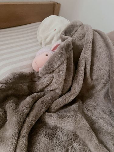 まだ起こさんといてくれ
にちようびやで