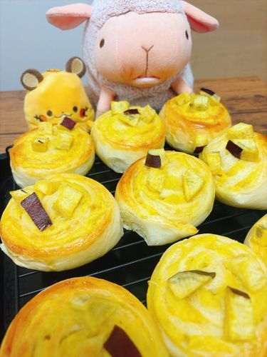 さつまいも　たくさんもらったらしい
ぱんやさんの匂いがするで！