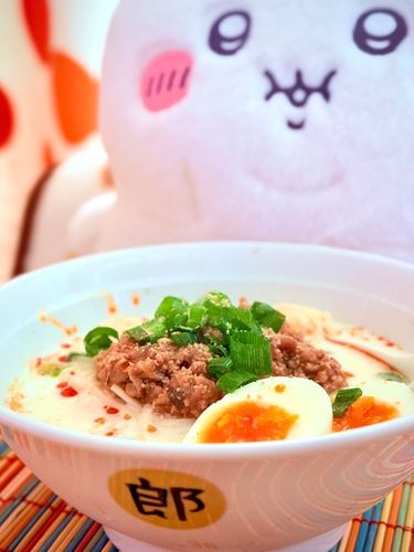 冷やし豆乳坦々そうめんにハマってまったﾃﾞﾌﾞちゃん