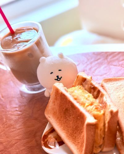幸せまったり朝ごはん（ﾆｺｯ）