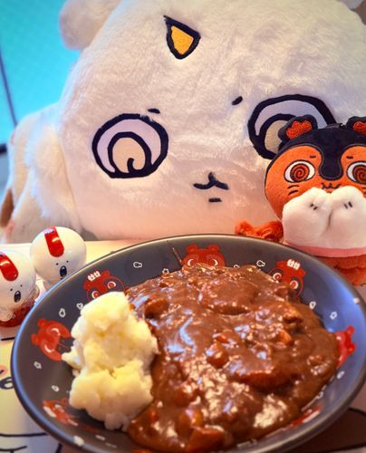 ライスないのぉ〜？（米なしマッシュポテトカレー）