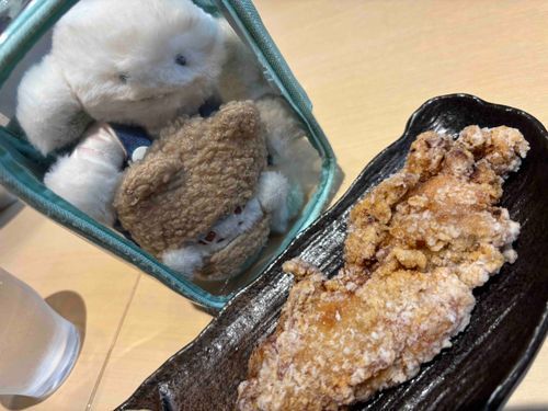 でかいからあげ…うまそうやんなぁ(ほがらか)

よダレ が トマらン ゾ(ぴょちゃま)