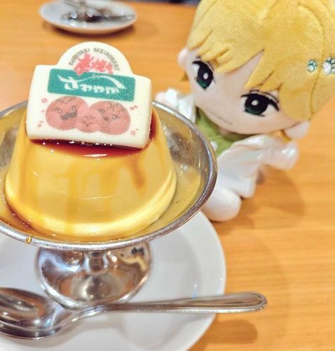 プリンも食ったよ〜。げんこつハンバーグにライスもつけてプリンまで完食するんだからほんとによく食う主だよね。いや褒めてんだよ？

はぴうみ💚