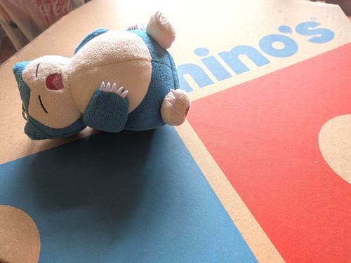 ﾝｸﾞｺﾞ…

(おやすみ、終わっちゃったね…)
(おやすみ中に…みんなでピザ食べた…)