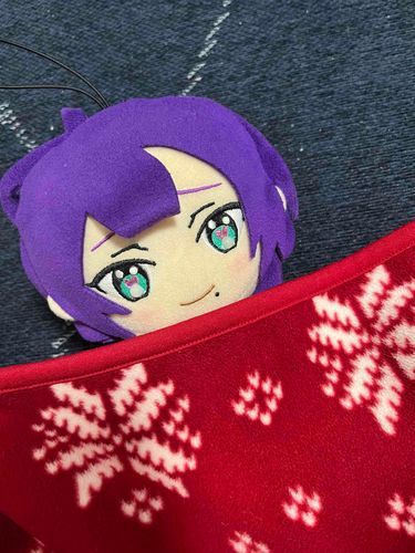 まえがみで あそばれてますぅ…