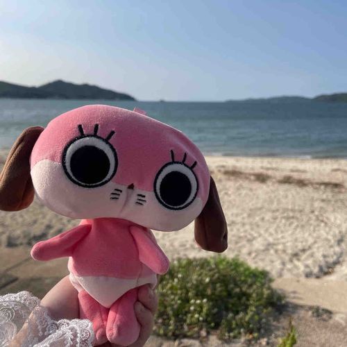 このあいだ、ちょっとだけうみにいったんだ🏖
ずーっとながめていたいね！