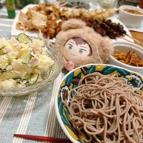 主とくせい、ぽてとさらだは、びみなのだぞ☺️🥔🥗