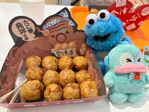 大阪府にきたよ❣️❣️たこ焼きウマー☺️