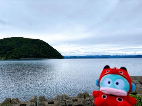 赤べこぎょどんだよ❣️
猪苗代湖きれいだね🫶🏻✨