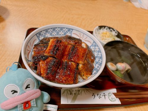夜ご飯はうなぎだったよ❣️
ここはもう３回目なんだけど美味しすぎるよ〜〜また行きたいな♡
