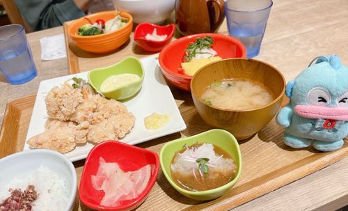 ご飯おかわり無料なの💓
おかわりしちゃった〜満腹❣️